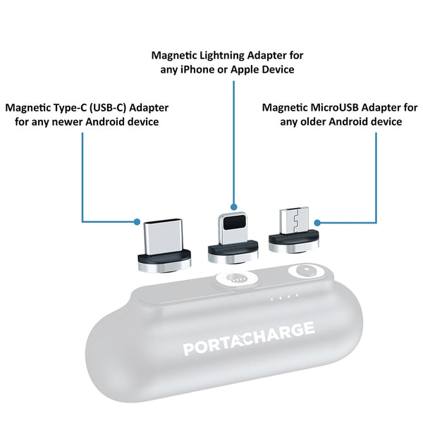 PortaCharge® Adapter Kit (3-Pack)